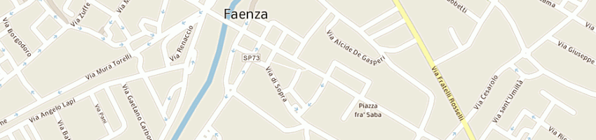 Mappa della impresa dimagrella sas a FAENZA