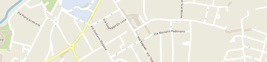 Mappa della impresa grigoletto antonio a PADOVA