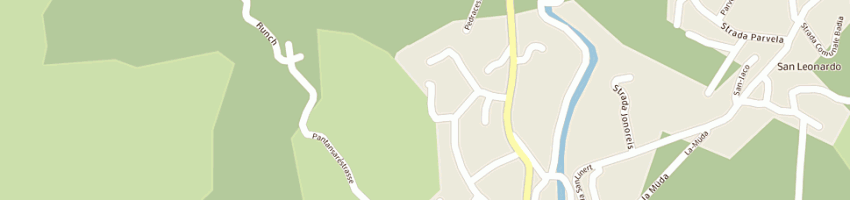 Mappa della impresa pensione melodia del bosco a BADIA