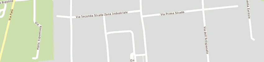 Mappa della impresa euganea srl a CONSELVE
