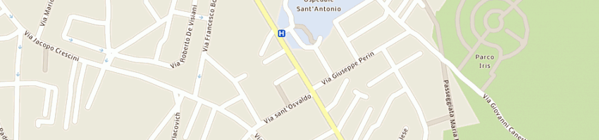 Mappa della impresa griggio giorgio a PADOVA