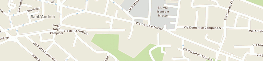 Mappa della impresa clipper srl a AREZZO