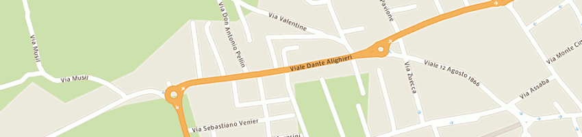 Mappa della impresa mores angelo e c (snc) a FELTRE