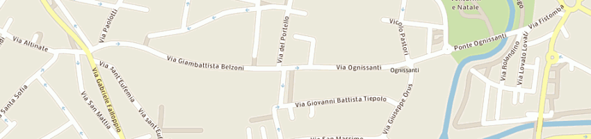 Mappa della impresa idea pizza a PADOVA
