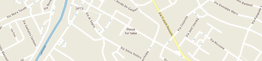 Mappa della impresa rione bianco a FAENZA