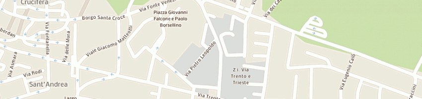 Mappa della impresa urban spot srl a AREZZO