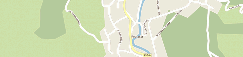 Mappa della impresa albergo gran ander a BADIA