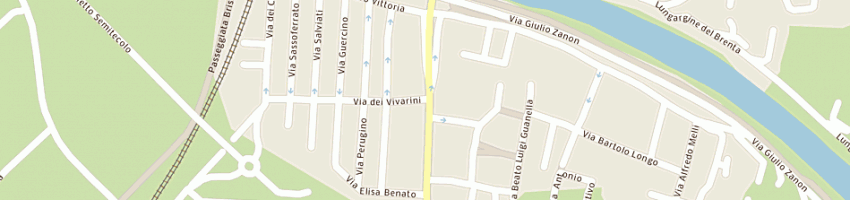 Mappa della impresa petitto walter a PADOVA