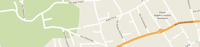 Mappa della impresa tonin gianfranco a FELTRE