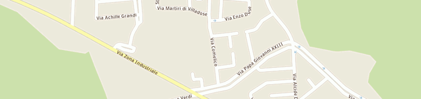 Mappa della impresa studio dentistico dr roccoberton a VILLADOSE