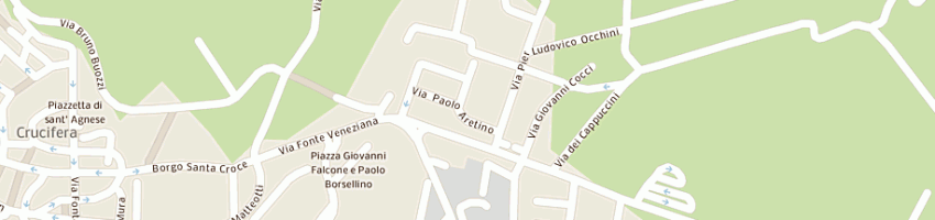 Mappa della impresa tursi giuseppe a AREZZO