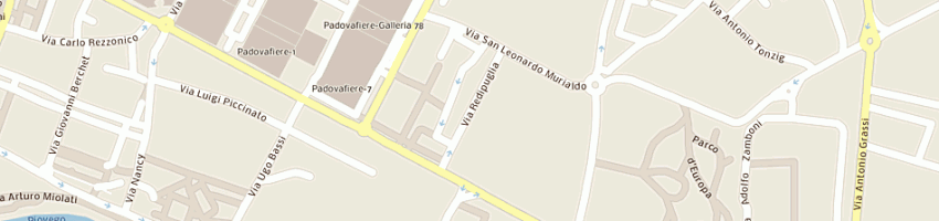 Mappa della impresa coop va euganea soc coop a r l a PADOVA