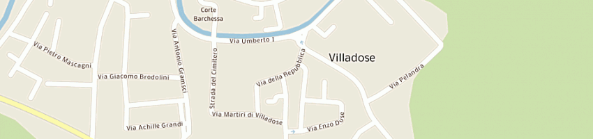 Mappa della impresa cecchetto vinicio a VILLADOSE