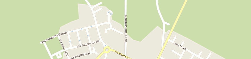 Mappa della impresa grotti gianni a TRESIGALLO