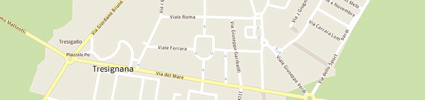 Mappa della impresa pusinanti pierina a TRESIGALLO