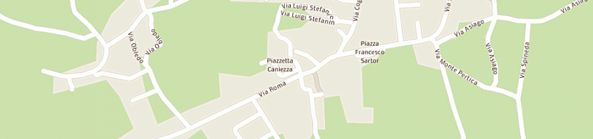 Mappa della impresa locanda alla posta a CAVASO DEL TOMBA