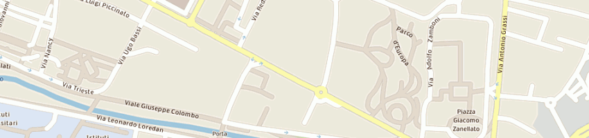 Mappa della impresa industrial cars automobili srl a PADOVA