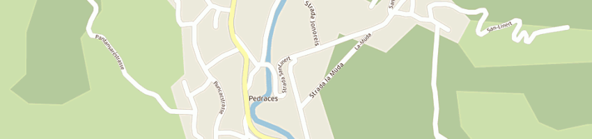 Mappa della impresa bar seggiovie s croce a BADIA