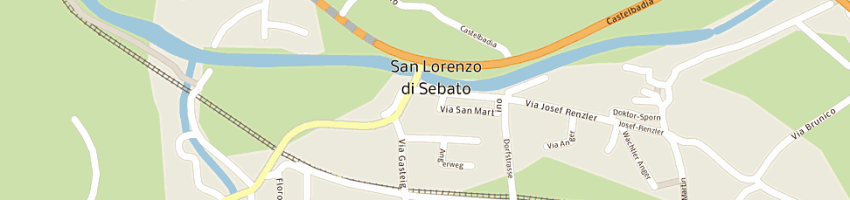 Mappa della impresa servizio infermieristico dell' usl est a SAN LORENZO DI SEBATO