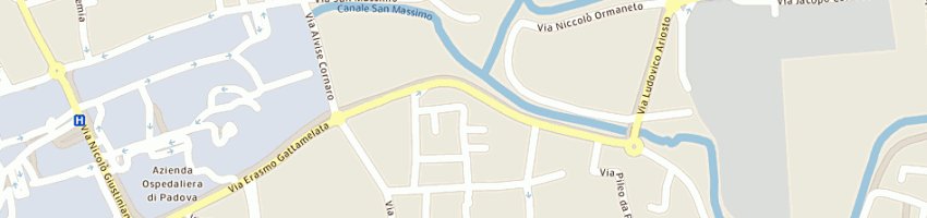 Mappa della impresa penon ingfabio a PADOVA