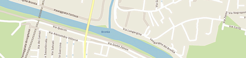 Mappa della impresa bennardo costruzioni srl a CADONEGHE