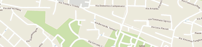 Mappa della impresa elettrauto prussi a AREZZO