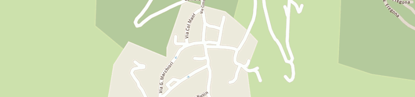Mappa della impresa soia carlo e c sas macelleria a FALCADE