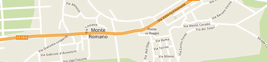 Mappa della impresa bonaventura domenica a MONTE ROMANO