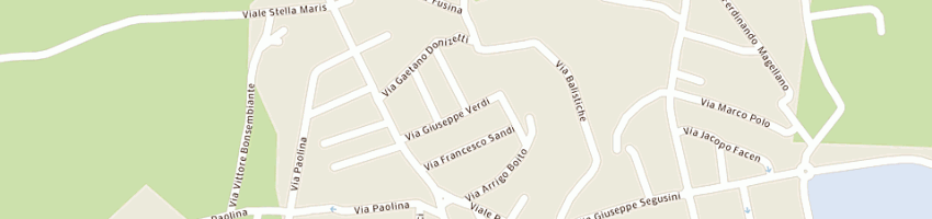 Mappa della impresa vigano' francesca a FELTRE