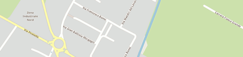 Mappa della impresa comin srl a LUGO