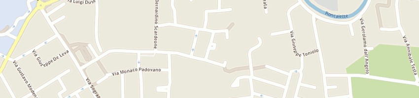 Mappa della impresa artesio pavarin silvana a PADOVA