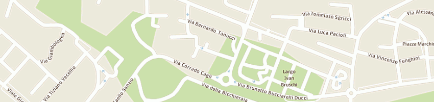Mappa della impresa severi vittorio a AREZZO