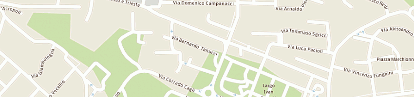 Mappa della impresa terrazzani morfeo e c (snc) a AREZZO