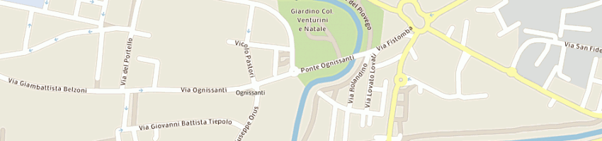 Mappa della impresa unita' locale socio sanitaria n16 - servizi territoriali - consultori a PADOVA