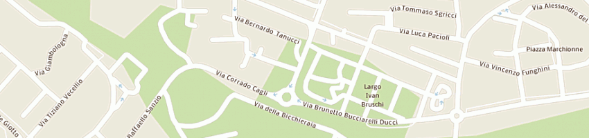 Mappa della impresa gena fur (snc) a AREZZO