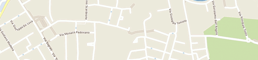 Mappa della impresa studio associato di ingegneria di ingvinelli ing zilio e geom rampin a PADOVA