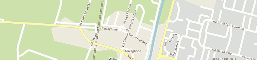 Mappa della impresa favaro angelo a VIGODARZERE