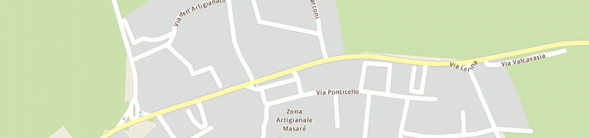Mappa della impresa edile pedemontana (spa) a CAVASO DEL TOMBA