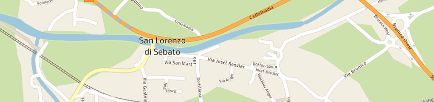 Mappa della impresa carabinieri a SAN LORENZO DI SEBATO