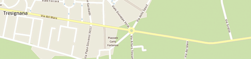 Mappa della impresa cico soc coop a rl a TRESIGALLO