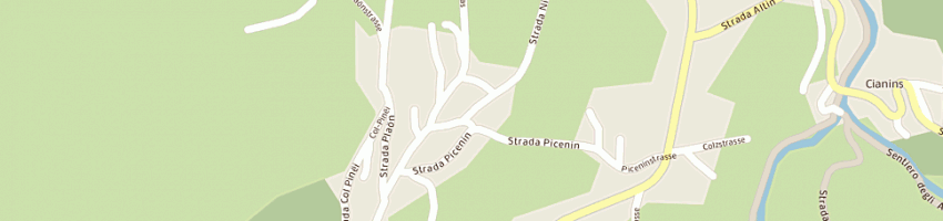 Mappa della impresa albergo stella a BADIA