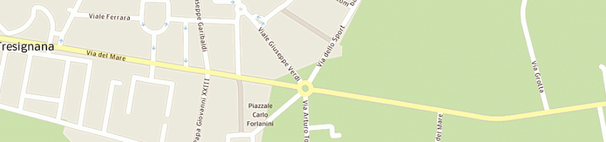 Mappa della impresa municipio a TRESIGALLO
