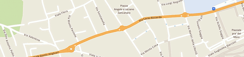 Mappa della impresa audio image sas di virginio doglioni e c a FELTRE