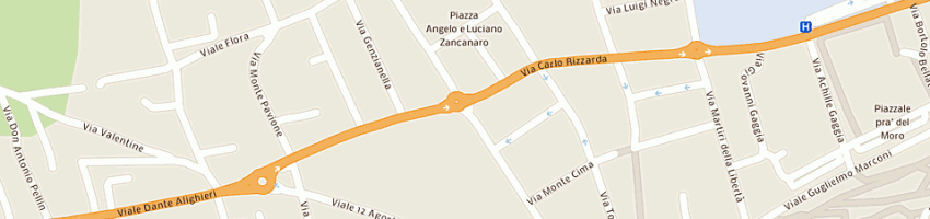 Mappa della impresa forze armate a FELTRE
