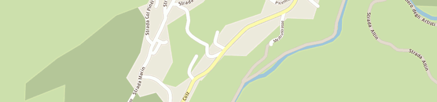 Mappa della impresa taxi - bus claudio a BADIA