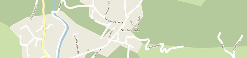 Mappa della impresa albergo cavallino a BADIA