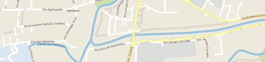 Mappa della impresa rivenci massimo a PADOVA