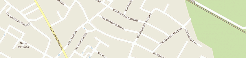 Mappa della impresa rondinelli carlo a FAENZA