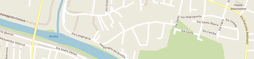 Mappa della impresa longi lorella a PADOVA