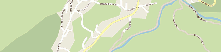 Mappa della impresa pizzinini goffredo a BADIA